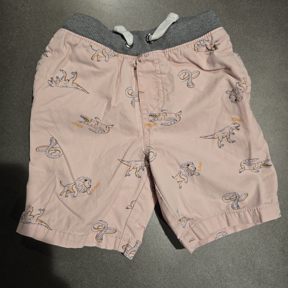 Cat & Jack Pink Animal Print Kids Shorts